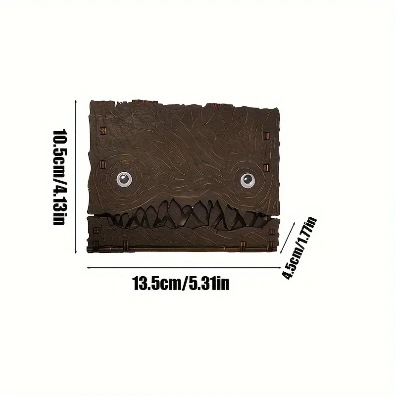 Новый ящик для хранения книг в стиле фэнтези костей Tower настольных игр креативный