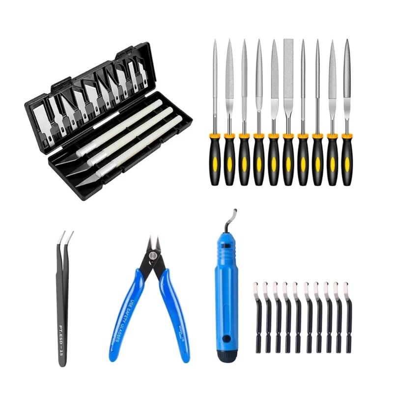 Инструмент для удаления заусенцев набор ножей обрезки ручные инструменты