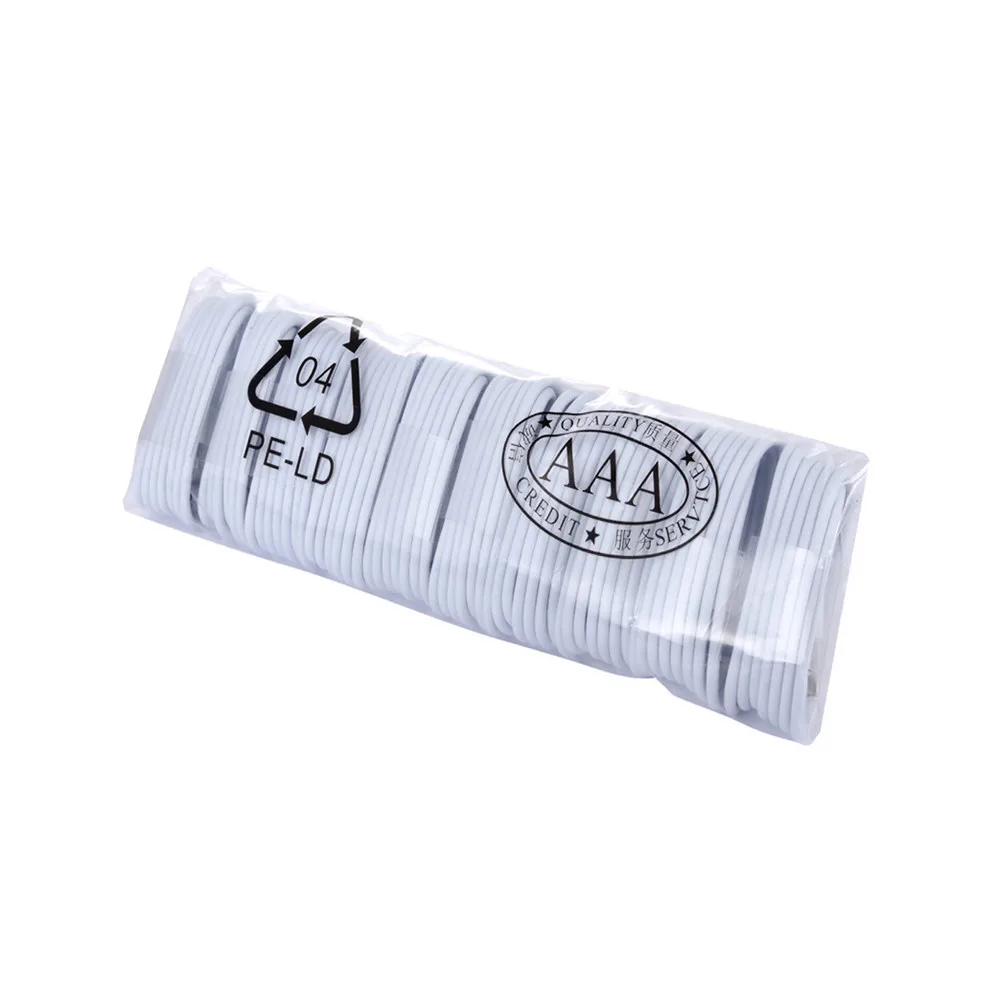 

1m 3Ft USB Data Cable Charging lead for X 8 7 7plus 6 6s 5 data sync 1000pcs