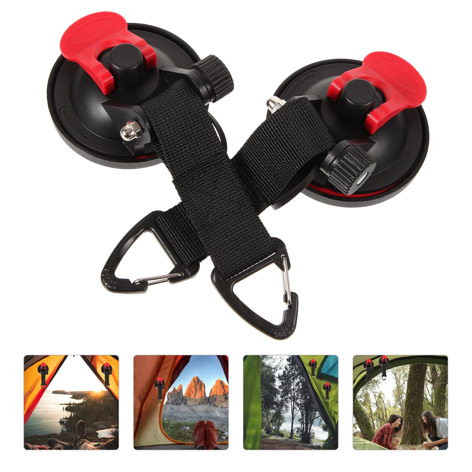 

Bracket Punch Free Pothook Suction Cup Anchors Window Cups Hooks Heavy Duty Outdoor Car Travel Climbing