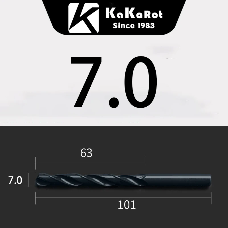 

Спиральное сверло KaKarot из быстрорежущей стали, высокоскоростные стальные сверла, набор сверл для резки отверстий из нержавеющей стали, для дерева, металла, лучший электроинструмент