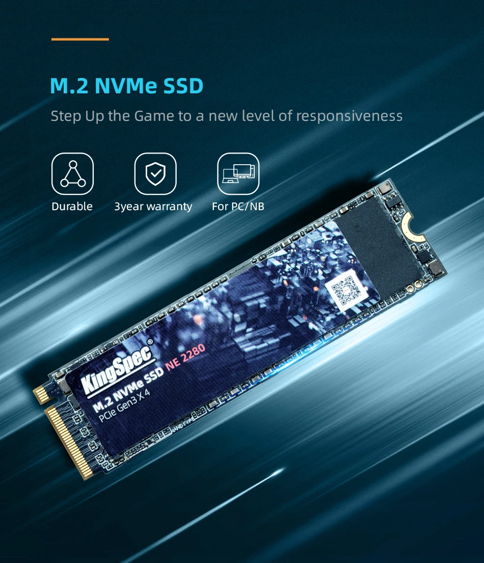 KingSpec M.2 SSD 120 ГБ 256 512 1 ТБ 2 жесткий диск M2 ssd m.2 NVMe pcie внутренний для ноутбука