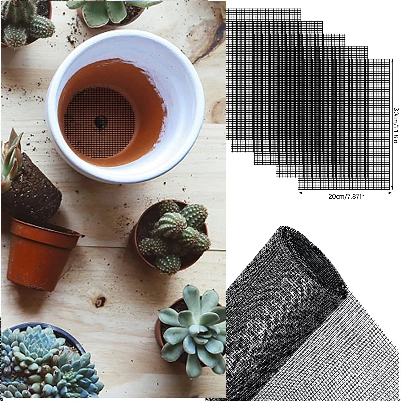 

5 шт., сетчатые коврики для цветочных Горшков