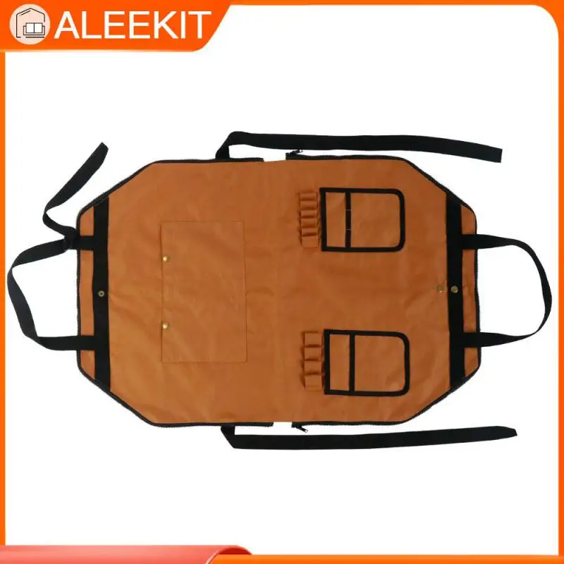 

Тяжелая подвесная сумка для дрова, многофункциональная сумка для фартука двойного назначения, водонепроницаемые сумки на молнии для хране...