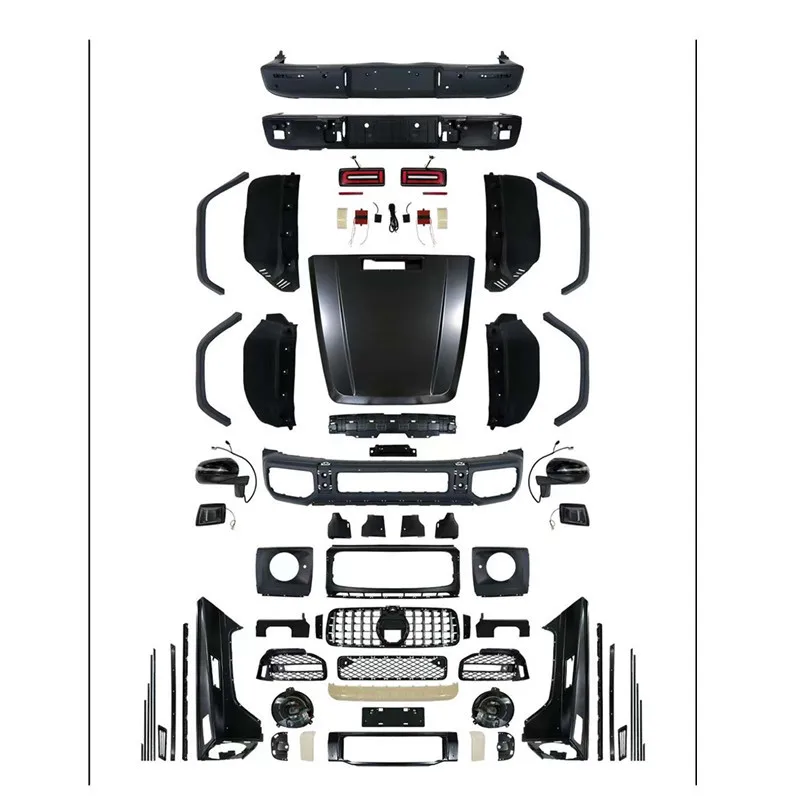 

Bumper surround is suitable for Benz G class W463 to W464 old to new G500 kit G63 modification kit