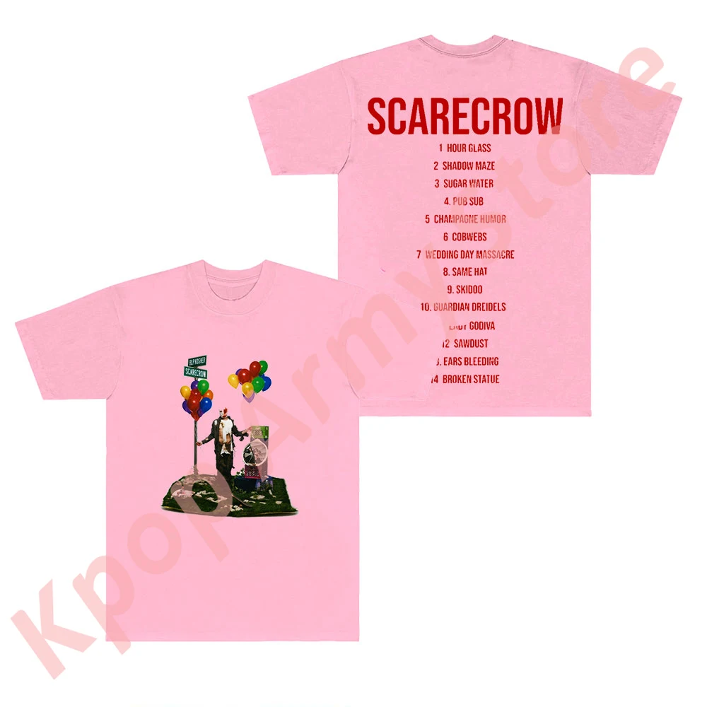 BLP кошерное пугало треклист футболки летние унисекс модные повседневные с