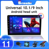 Srnubi Android din 9 10 inch Car Radio Multimedia Video Player Navigation GPS Stereo Head unit For Nissan Kia Honda Toyota