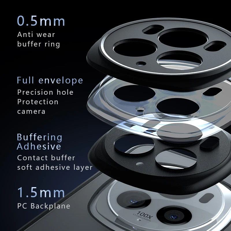 Для Honor Magic 6 Pro Чехол Магнитный чехол с защитой от падения из жесткого