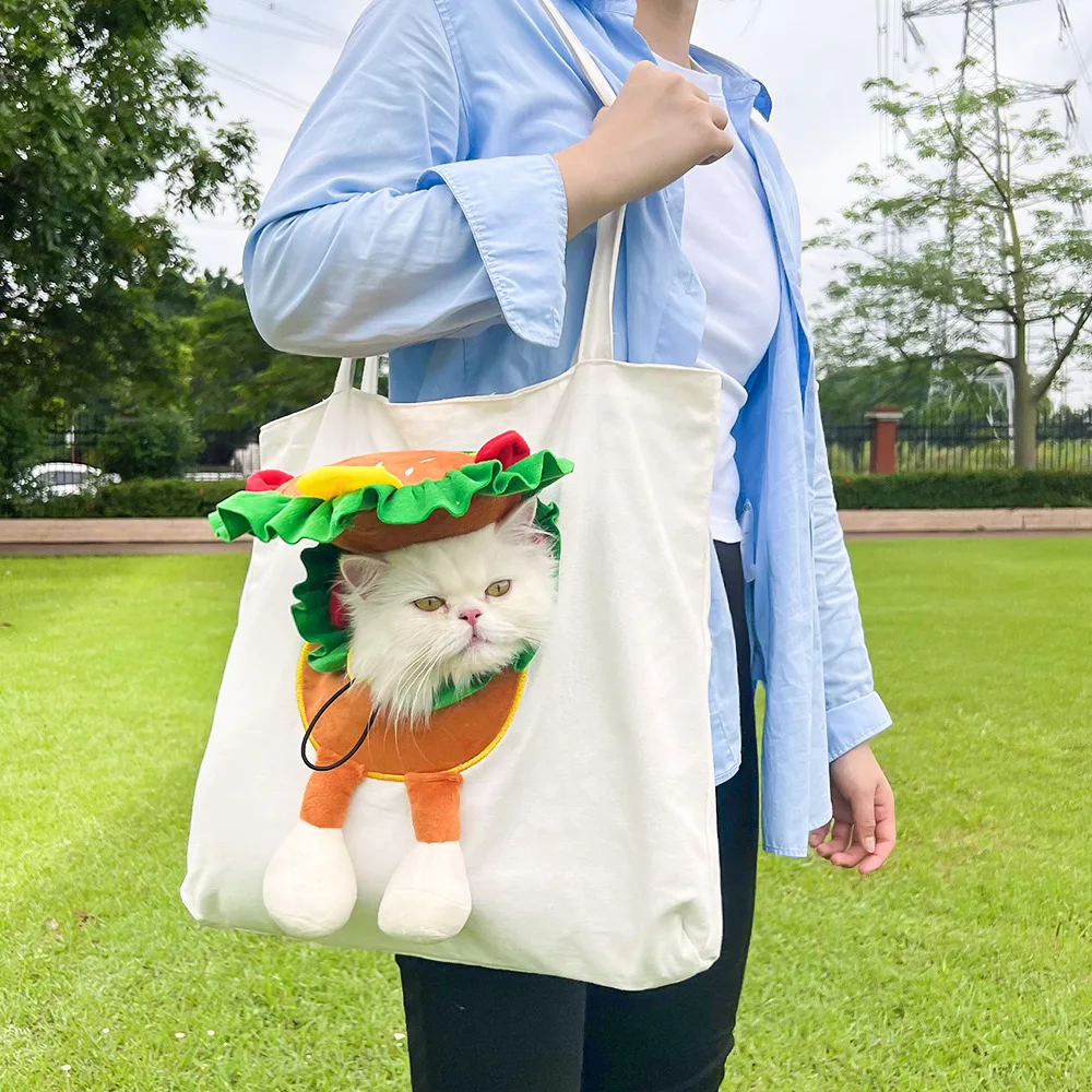 Милая сумка для домашних животных переноски кошек через плечо маленькой собаки