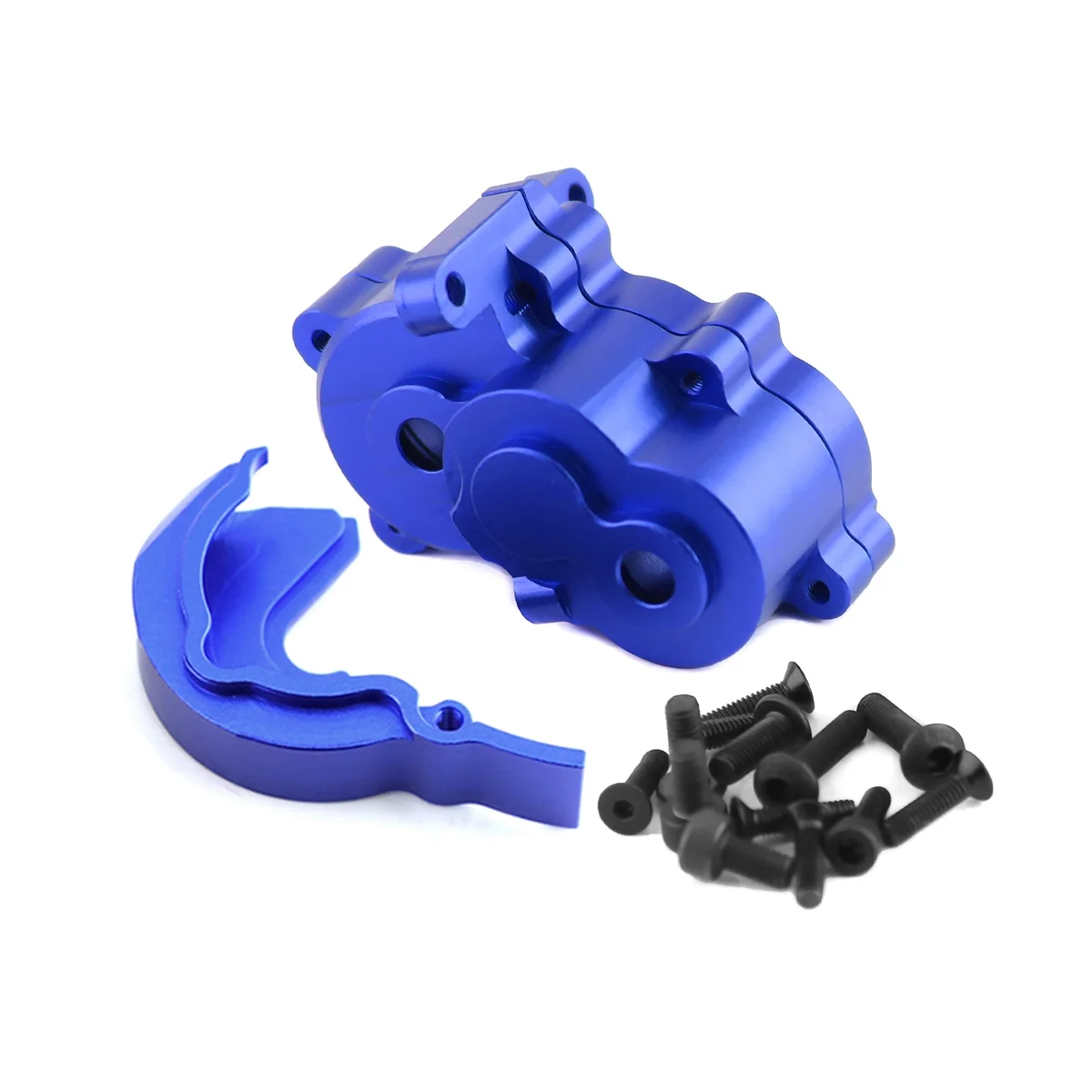 Металлический корпус коробки передач зеркальная крышка 7091 7379R для 1/16 Traxxas Slash