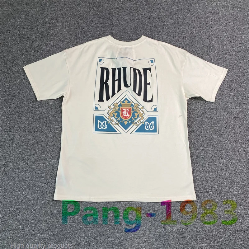 

Футболка Мужская/женская с коротким рукавом, принтом в виде покера и ревеня, уличная одежда, весна-лето 2023