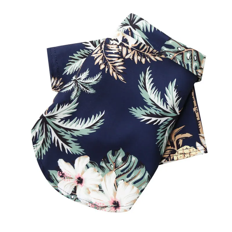 Spring and Summer Seasons Beach Style Pineapple Pattern Shirt Hawaiian Style Pet Dog Cat Clothing Supplies
