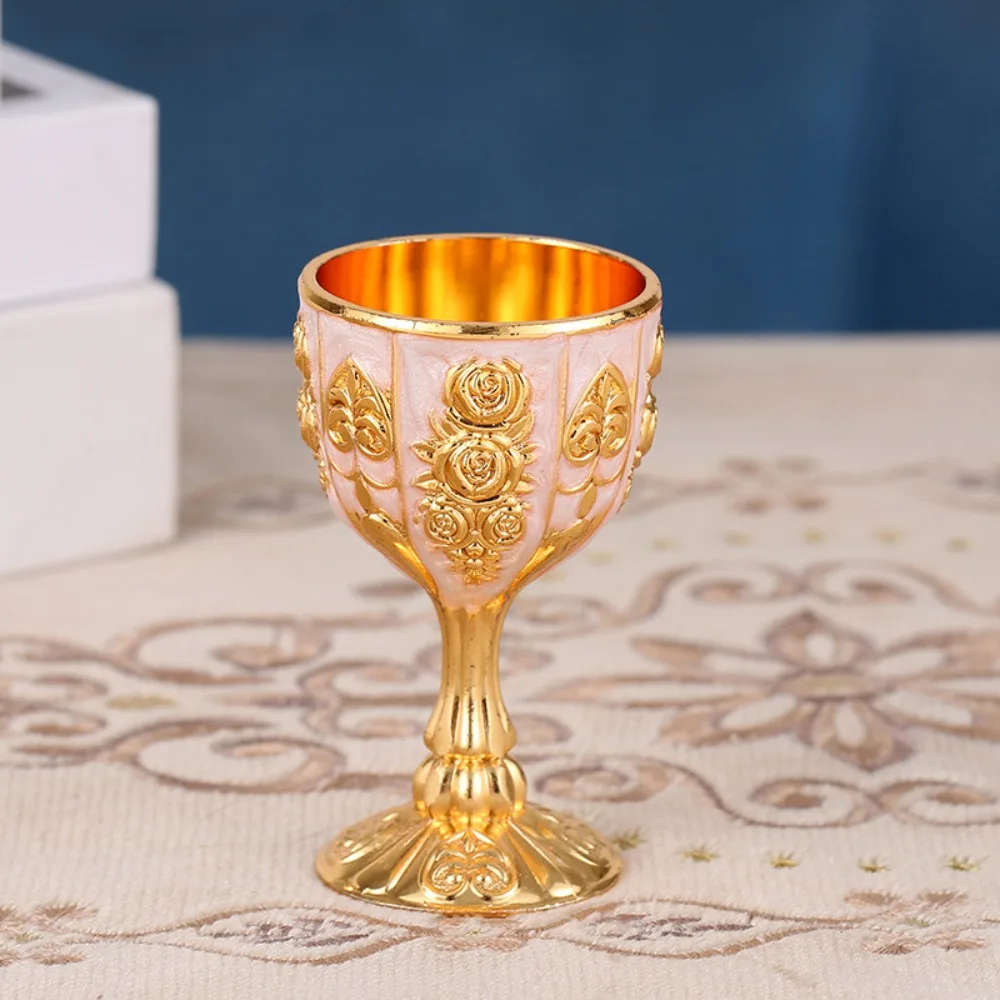 

Металлические бокалы для вина, ретро стиль