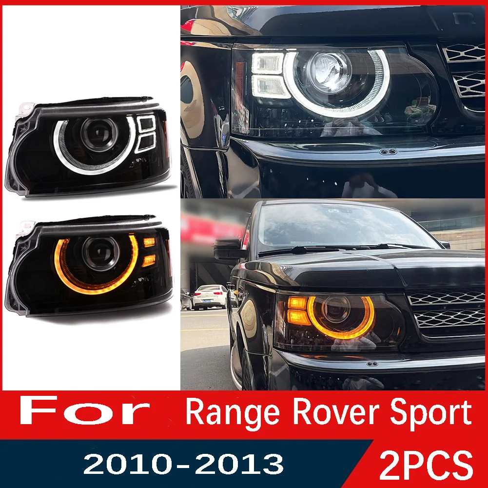 

For Land Rover Range Rover Sport 2005-2010 2011 2012 2013 L320 Car LED Headlight (Upgrade For Defender style）LR023551 LR023552