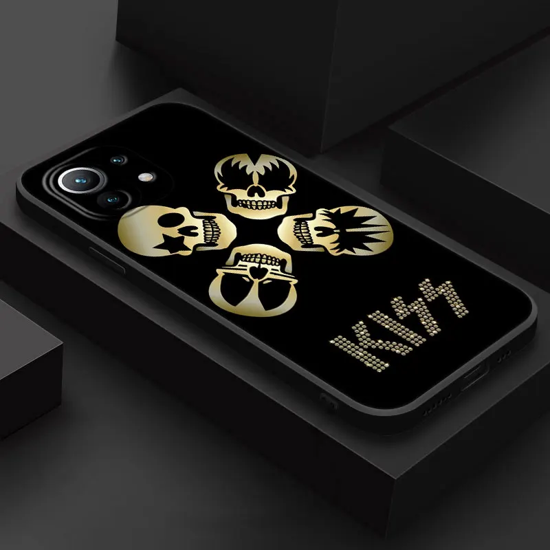Фото Чехол Kiss Classics Rock Band для Poco X6 X7 X8 M7 M8 F6 F7 Pro Max, для Xiaomi 17T PRO 11T 12T 13T 14T 15T 15 F8 Ultra, мягкий чехол №5