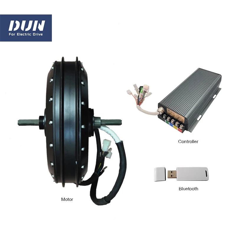 

Fast Speed 110kmh Electric Bicycle 4KW QS273 V3 WP 40H 152mm Dropout Spoke Wheel Hub Motor with Sabvoton SVMC72200 Controller