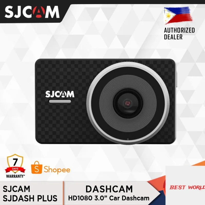 

VMI DIRECT SJCAM SJDASH+ HD1080 3.0” Car Dashcam (Black)