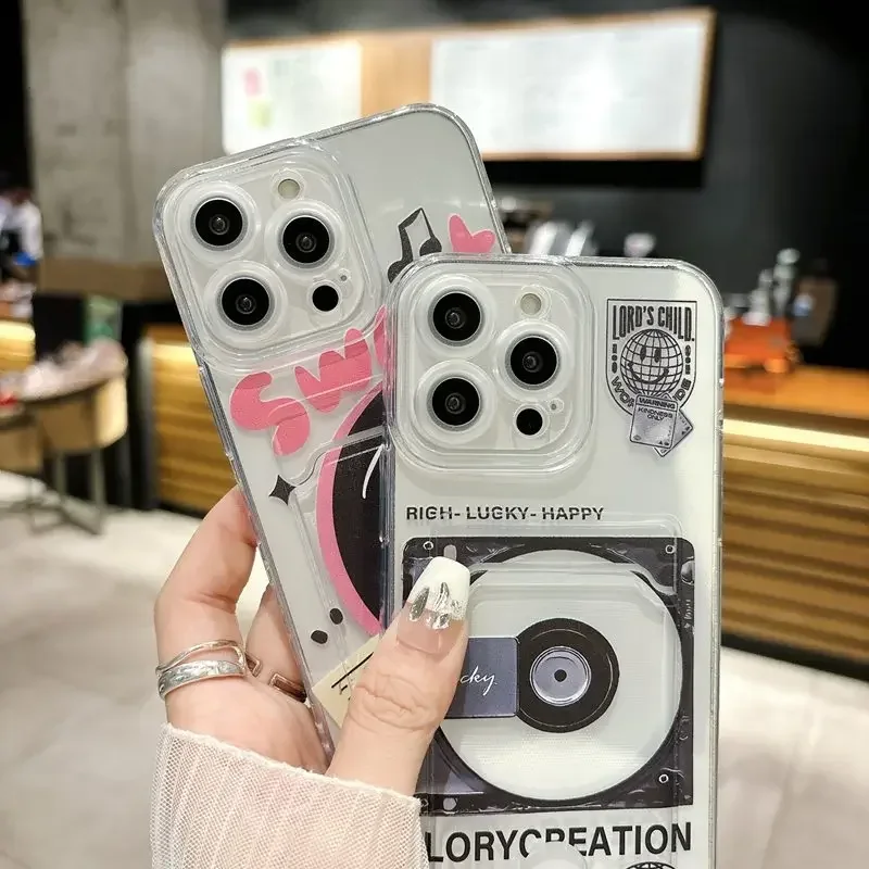 Ретро сумка для съемки компакт-дисков Infinix Note 10 11 12 30 40 Pro Plus Vip 30i 12i 11i 11S Zero X NEO 20 Φ 4G