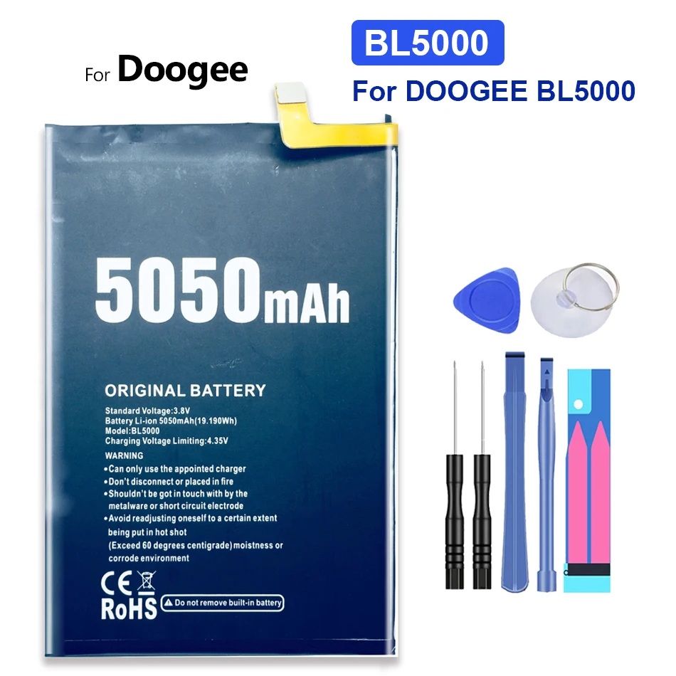 

Аккумулятор Для Doogee Mix 2 Mix2/S60 Lite/BL12000 BL12000 Pro/BL7000/MIX/BL5000/S70 S70 Lite/S30/Y6 Y6C Y6 piano 5,5 дюйма/X60 X60L