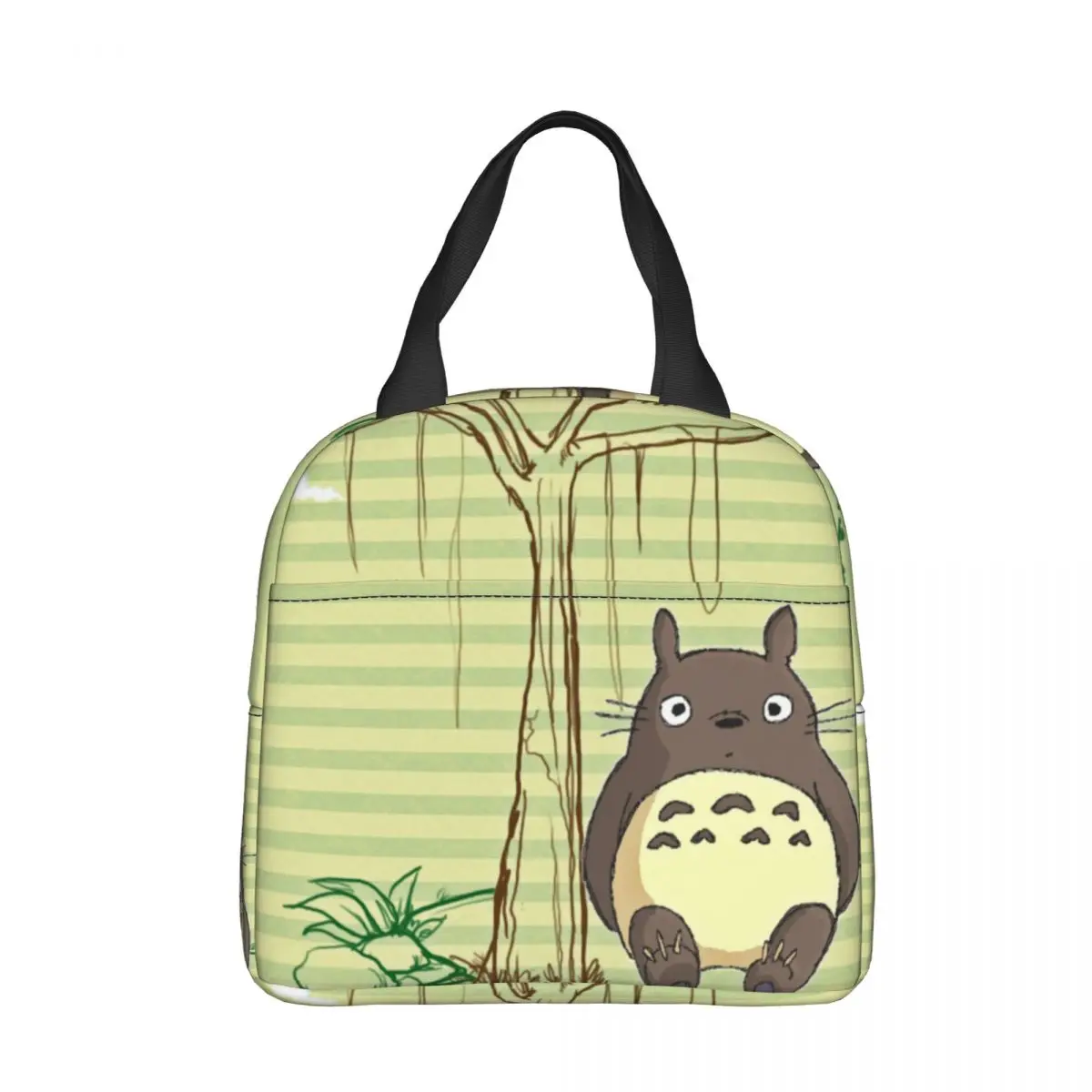 

Totoro Portable Lunch Bag Studio Ghibli Ice Cooler Pack Insulation Picnic Food Storage Bags