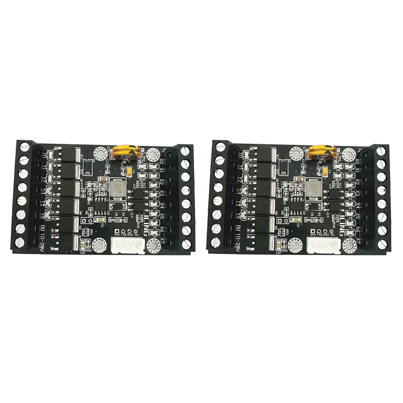 

2X PLC Industrial Control Board Simple FX1N-14MT Delay Relay Module