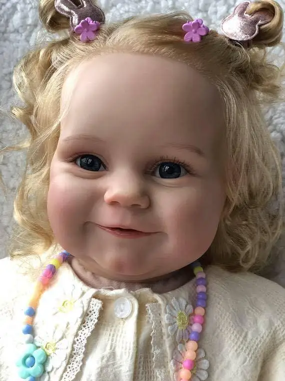 60 см кукла Bebe Reborn Maddie для маленьких девочек и мальчиков, реалистичная детская живая реалистичная ручная работа, 3D кожаные куклы, коллекционная художественная игрушка (art.: 3920ce93d5e7c) - 3920ce93d5e7c