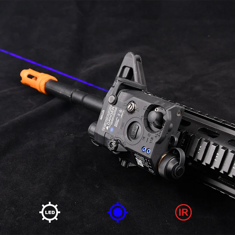 Тактический страйкбол LA5C PEQ-15 Красный Зеленый Синий Версия Индикатор Точечный