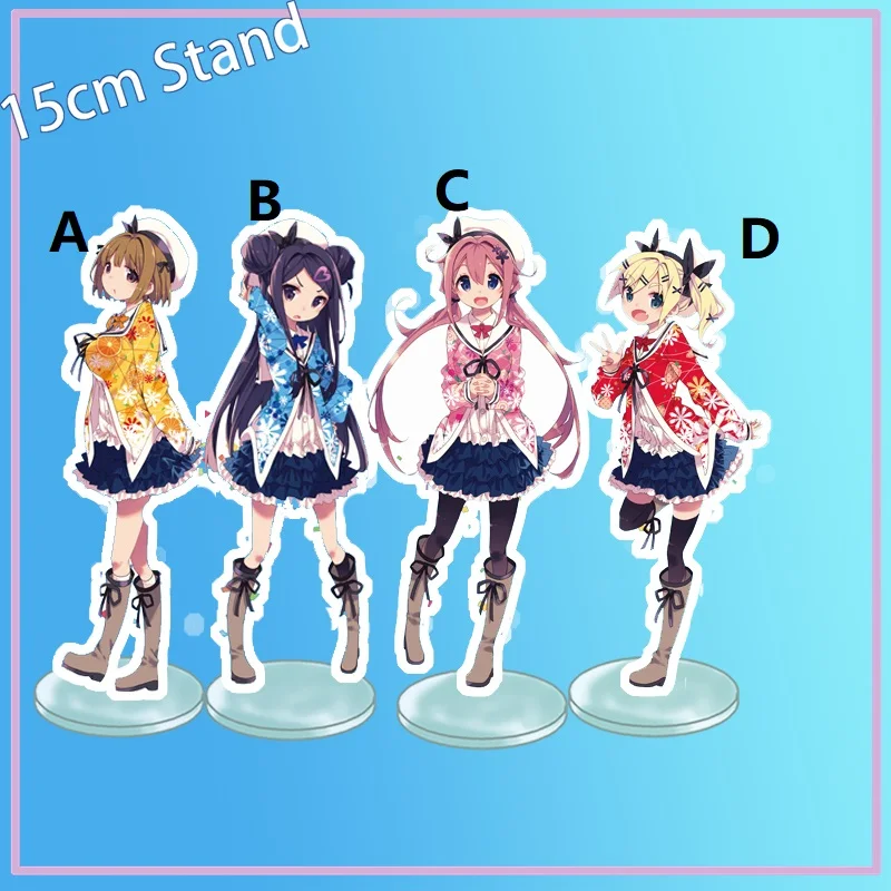 

Аниме стенд Ochikobore фрукты Tart Sakura Ino Sekino Roko акриловая фигурка Display0