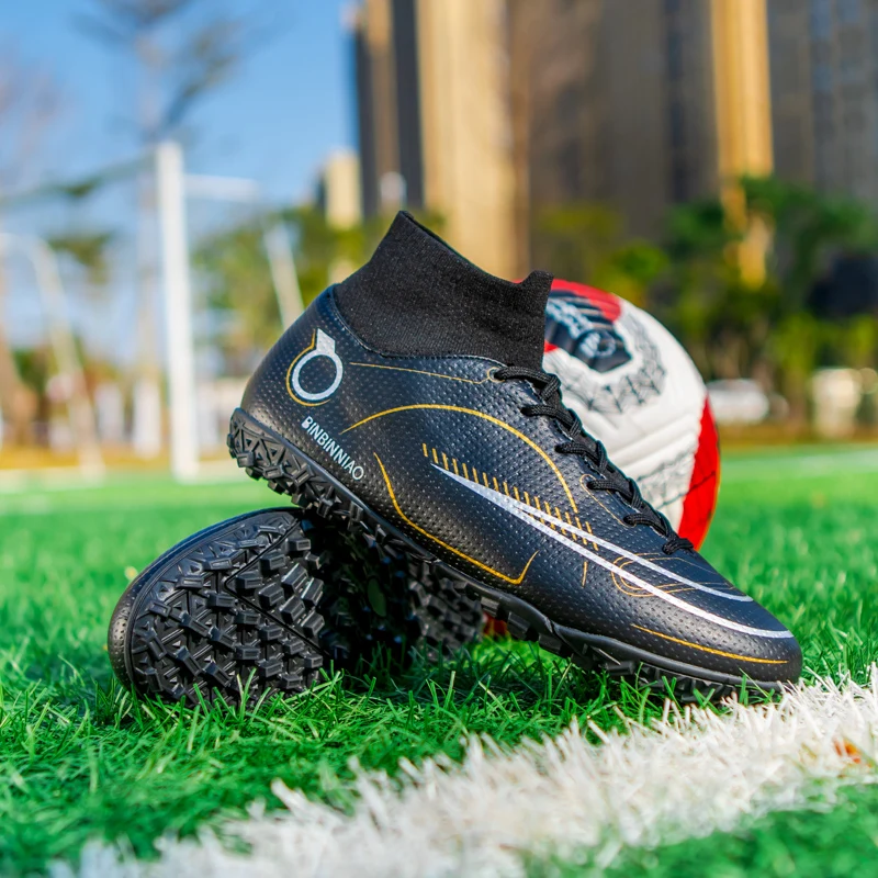 

Качественная футбольная обувь Mbappé, Прочные Легкие футбольные бутсы, удобные уличные футбольные бутсы, Размеры 35-45