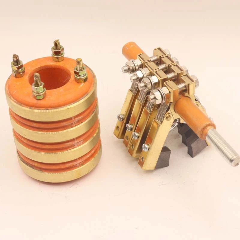 8 ячеек Угольная щетка в елочку для держателя V-образный кронштейн полностью из