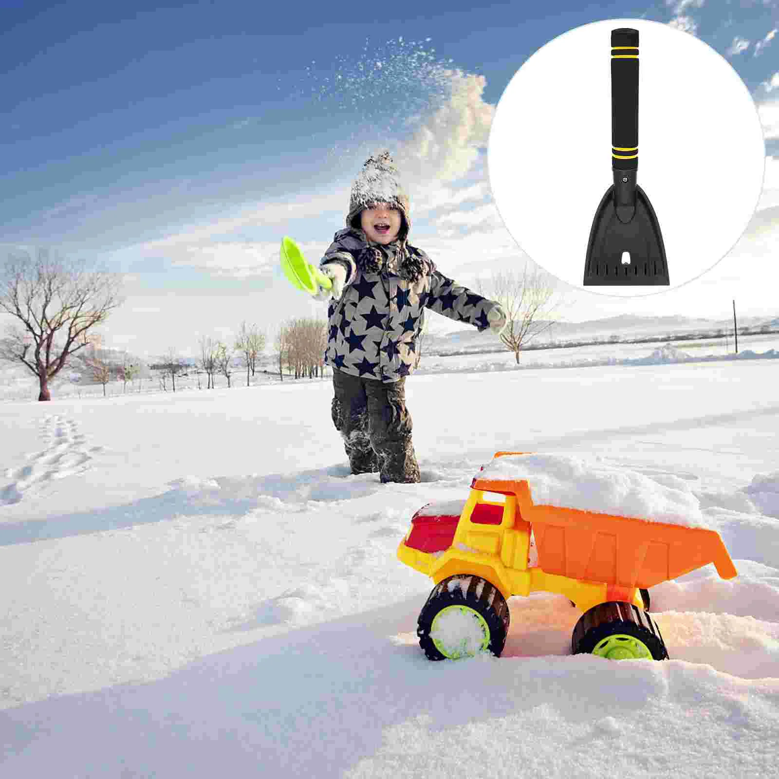 

Combination Winter Deicing Combos Sturdy Shovels Snow Removing Supplies Car Scrapers
