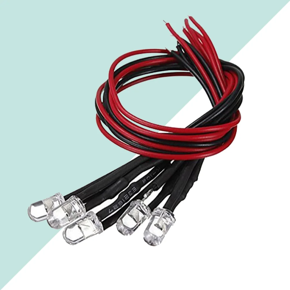 50 шт. предварительно смонтированные светодиодные фонари с излучающим диодом для