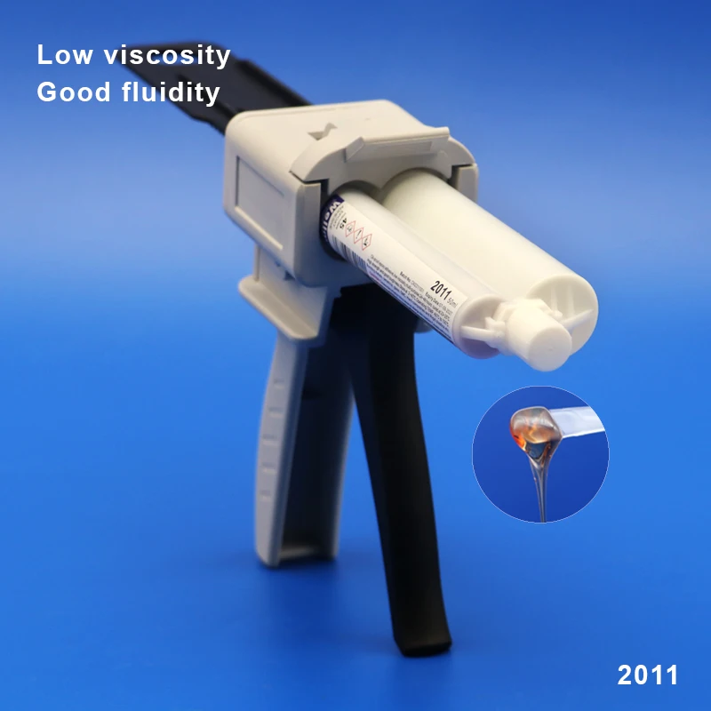 2011 прозрачный коричневый 50 мл масло стойкий эпоксидный AB клей 2K жидкий склеенные