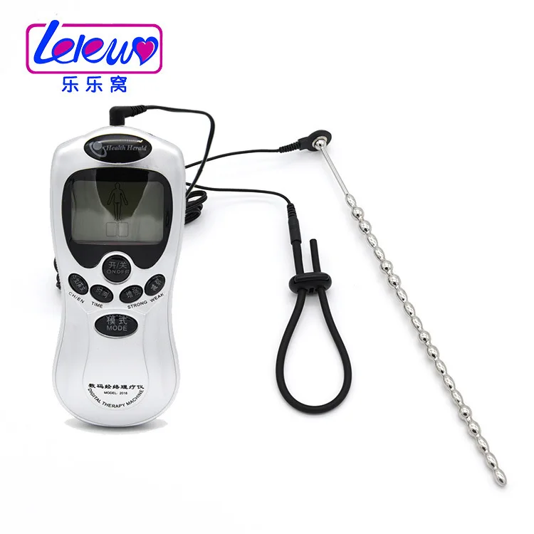 Секс-товары Кольца для пениса с электрошоком устройство массажа тела импульсный