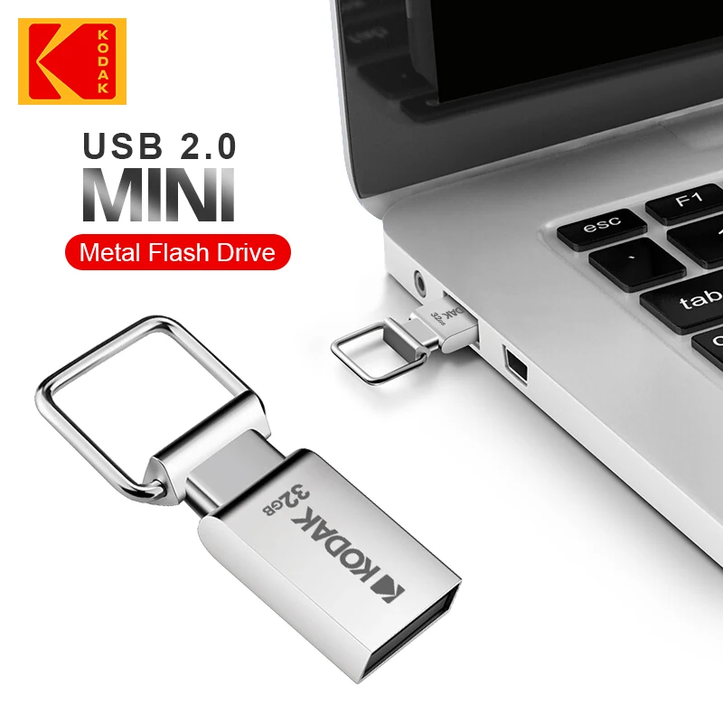 

USB-флеш-накопитель KODAK K112 компактный, 128/64/32/16 ГБ