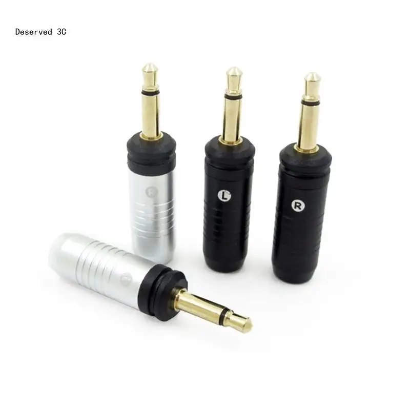 

2pcs 3.5mm Connector Headphone Plugs for Focal Clear Earphones High-Performance Earphone Adapter Plug
