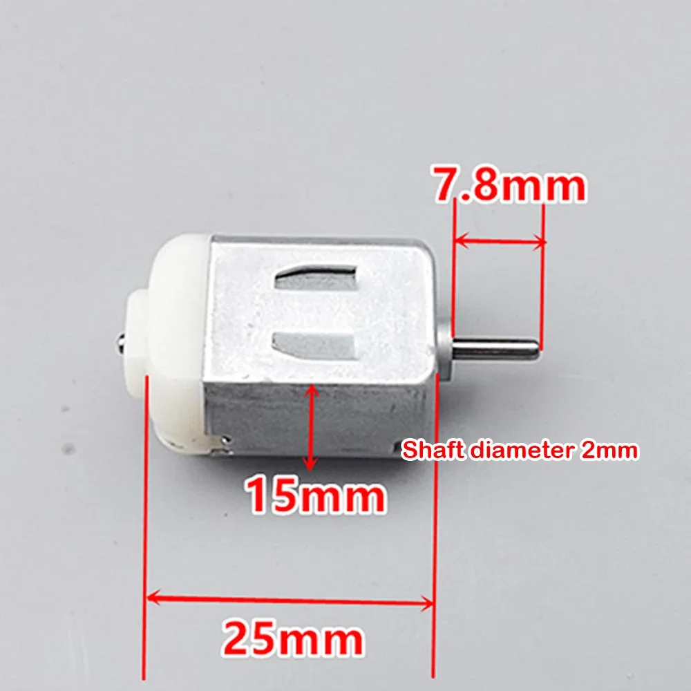 2 шт. Micro 130 двигатель электрический высокоскоростной DC 3 В-6 В 5 13000 об/мин с набором