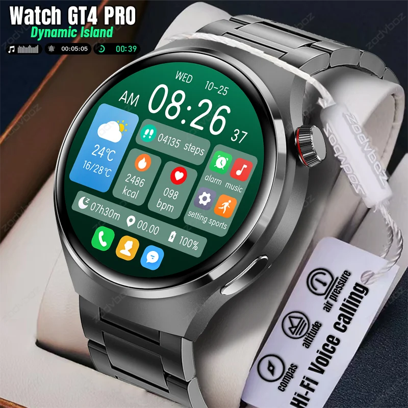 

Мужские Смарт-часы с GPS-трекером, водонепроницаемые