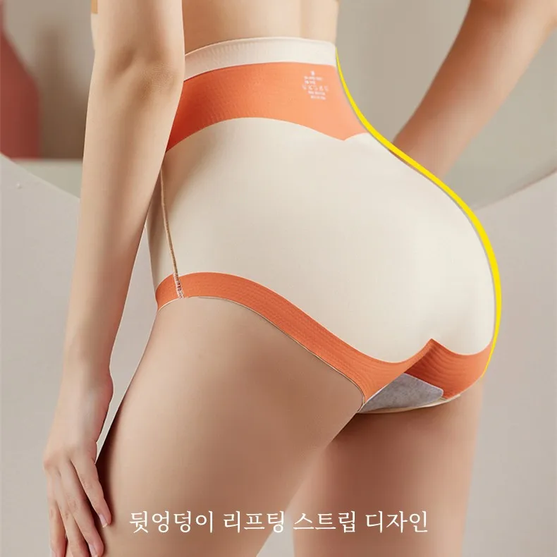 Kaka Genuine Goods 3606d Magic Suspension Нижнее белье Fishbone со средней талией Легкие шорты для