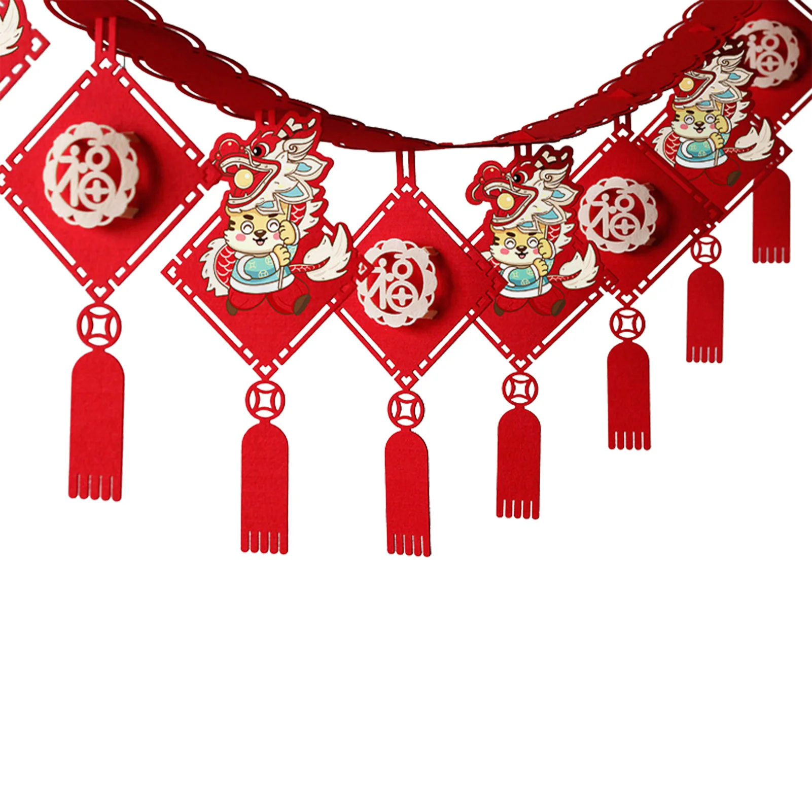 

2022 Chinese New Year's Decorations Happy New Year Pendant Happy New Year Pendants Chinese New Year Layout Props Spring Festival