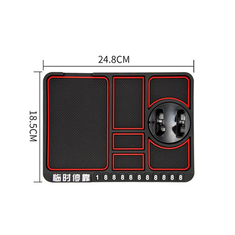 

Нескользящий автомобильный коврик для Honda Civic, автомобильный держатель телефона, крепление для телефона, силиконовый Липкий Противоскользя...