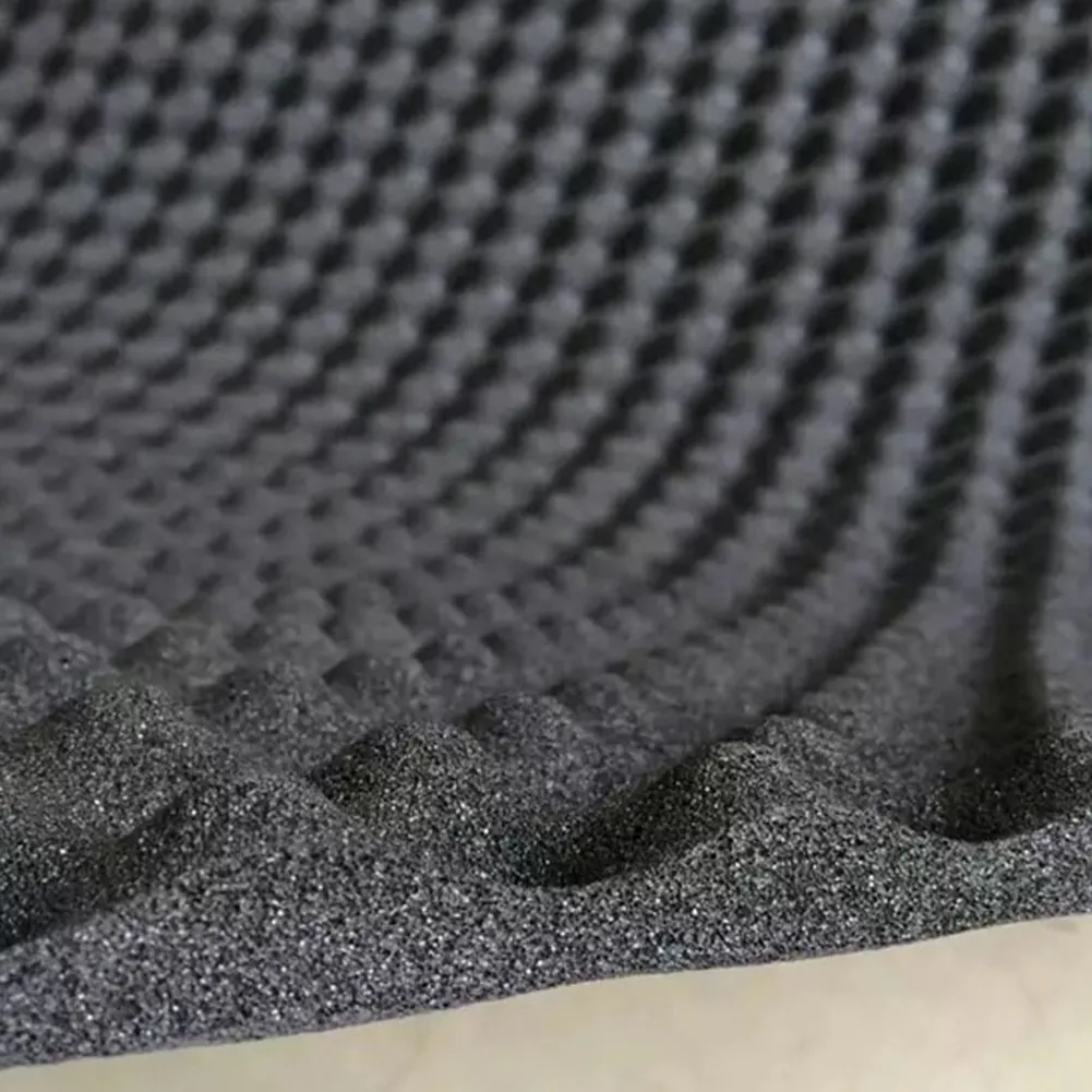 Acoustic Foam Insulation Wall Car Studio Sound-Proof Dampening Pad Retardancy Vibration Isolation Hood Engine Sticker 100x50cm enlarge