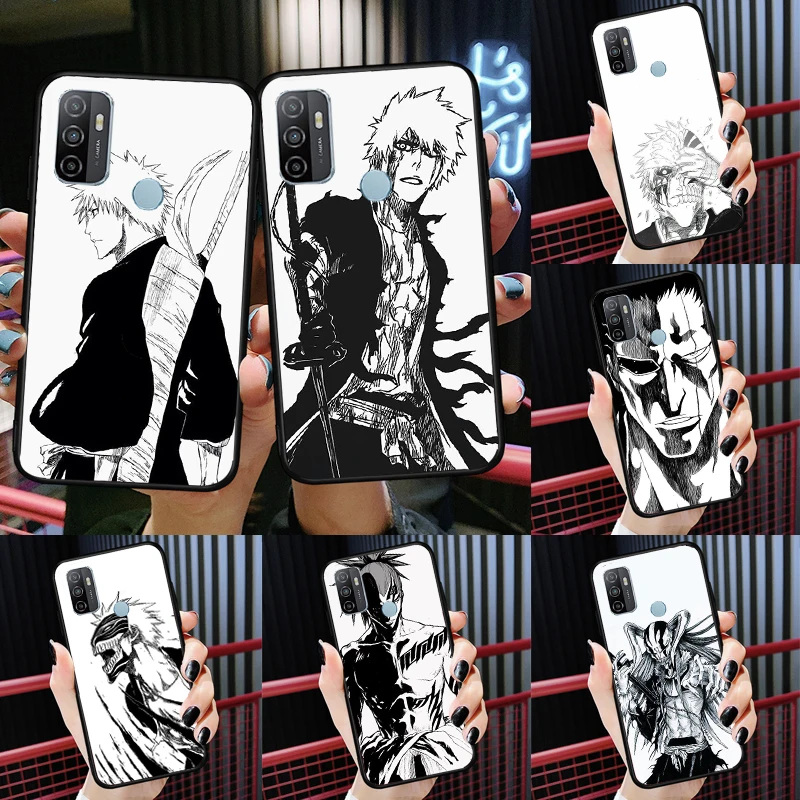 

BLEACH Comics Phone Case For OPPO A15 A16 A5 A9 A31 A53 A53S A1K A3S A5S A52 A72 A83 A91 A93 A54 A74 A94