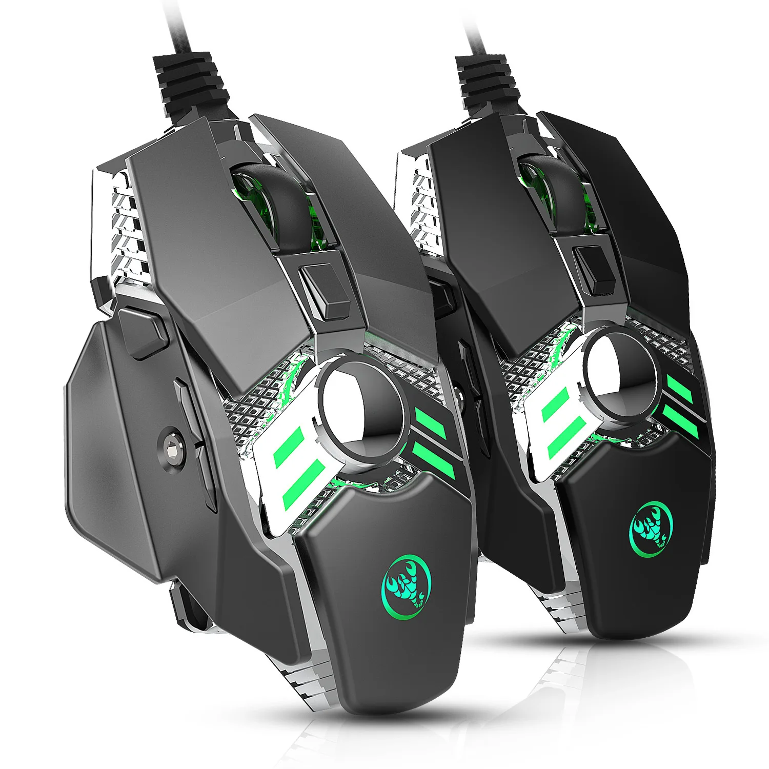 

Mechanical Macros Define the Game Mouse 6400DPI 7 Programmable Keys Gaming Mice