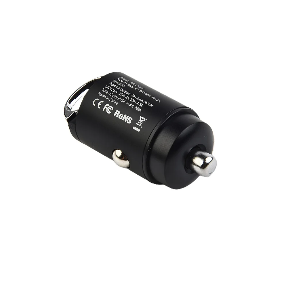 

Автомобильная USB-зарядка Type-C, 30 Вт, 4,8 А