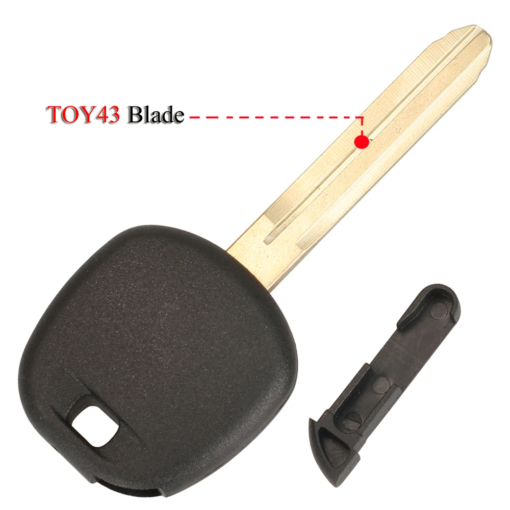 

10 шт./партия, чехол для автомобильного ключа-транспондера для Toyota Corolla Yaris Avensis TOY43 / TOY48