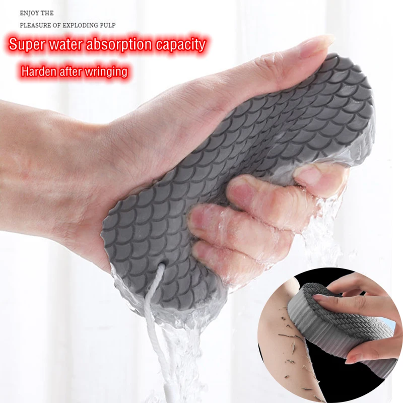 

Ultra Soft Exfoliating Bath Sponge Peeling Body Bath Sponge Spa Scrub Shower Women Whitening Eponge Magique Dead Skin Remover