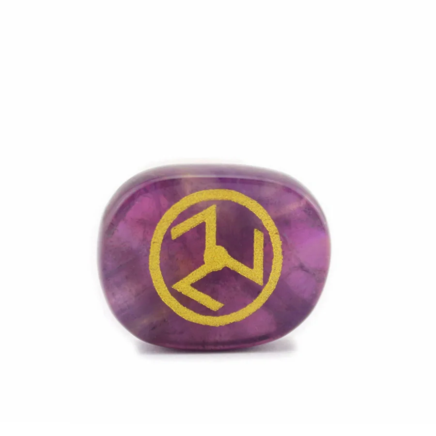 

Орнамент с символом Antahkarana Reiki, белый кристалл