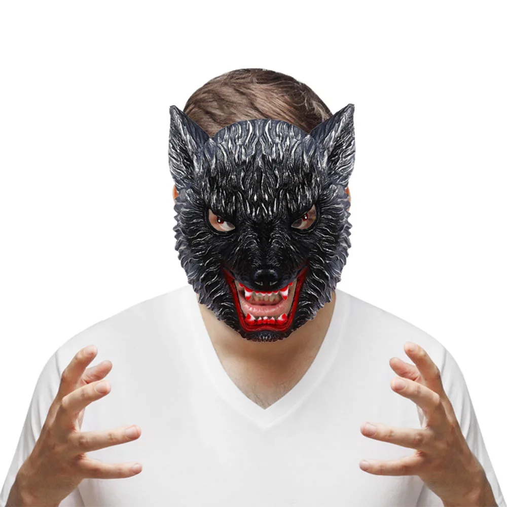 

Halloween Carnival Party Costume ball decoration animal wolf mask