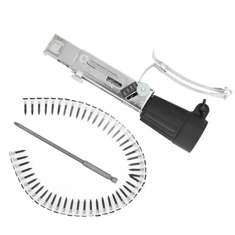 

Electric Drill Screw Tightening Equipment Accurate Deliver Replacement Reusable Chain Nail Adapter for Wood Boards